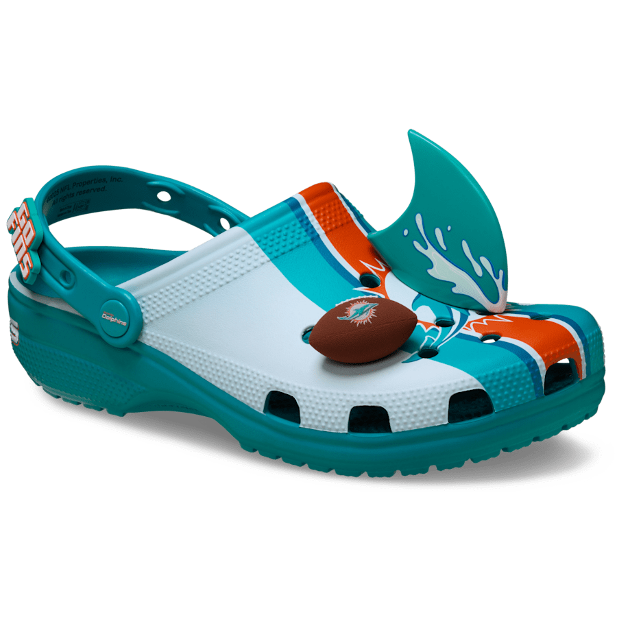 NFL Miami Dolphins Classic Clog Women|Men On Sale