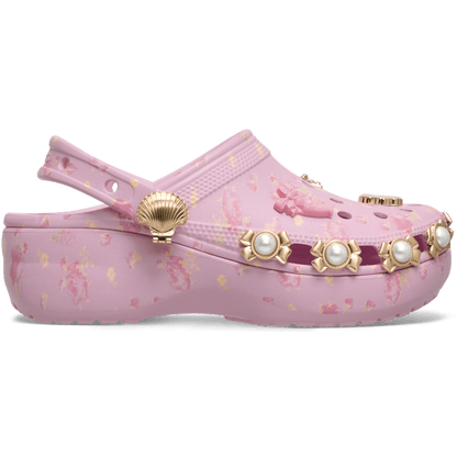 LoveShackFancy Classic Platform Clog - Crocs