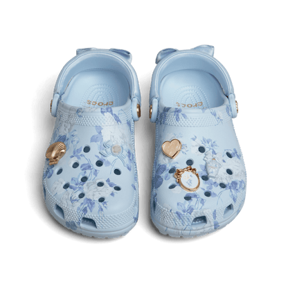 LoveShackFancy Blue Classic Clog - Crocs
