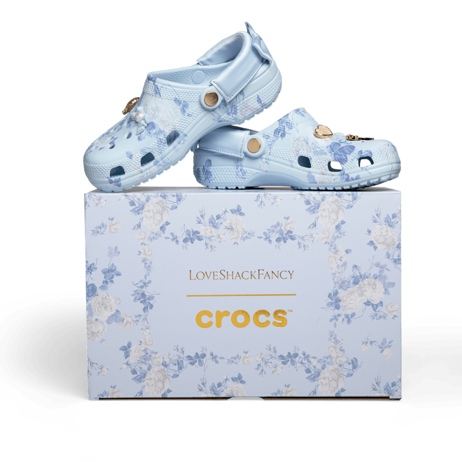 LoveShackFancy Blue Classic Clog Women On Sale