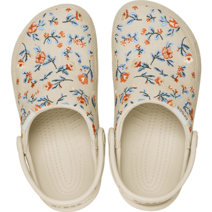 Classic Crafted Floral Clog - Crocs