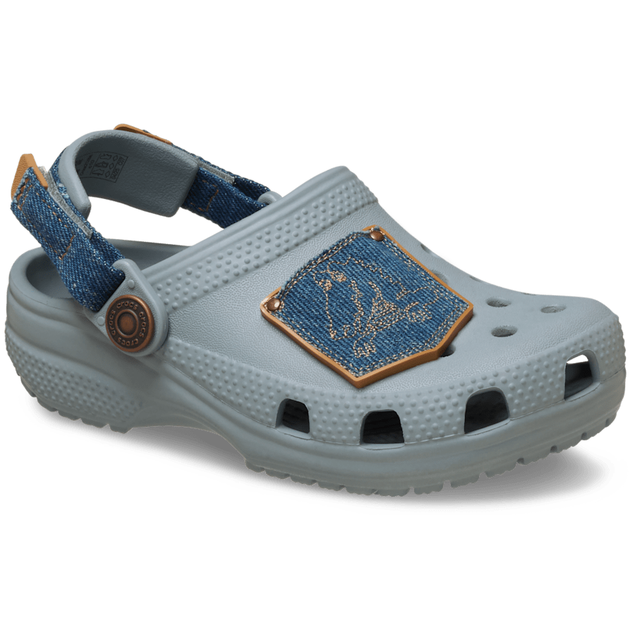 Toddler Classic Denim Adjustable Backstrap Clog Kids Online