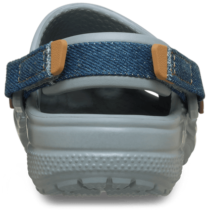 Toddler Classic Denim Adjustable Backstrap Clog - Crocs