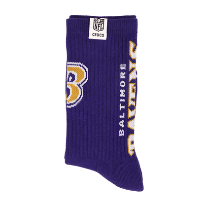 NFL Baltimore Ravens Crocs Socks - Crocs