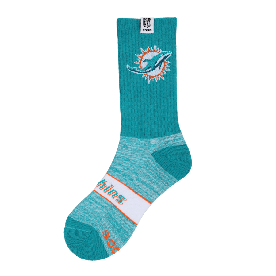 NFL Miami Dolphins Crocs Socks Men Sale