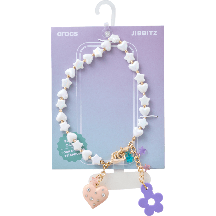 Beaded Heart Flower Phone Wristlet Women|Kids Sale