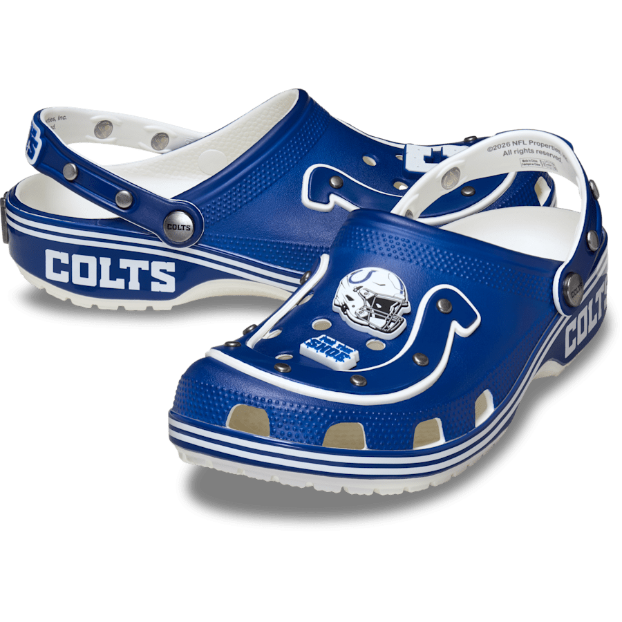 NFL Indianapolis Colts Classic Clog Women|Men Discount