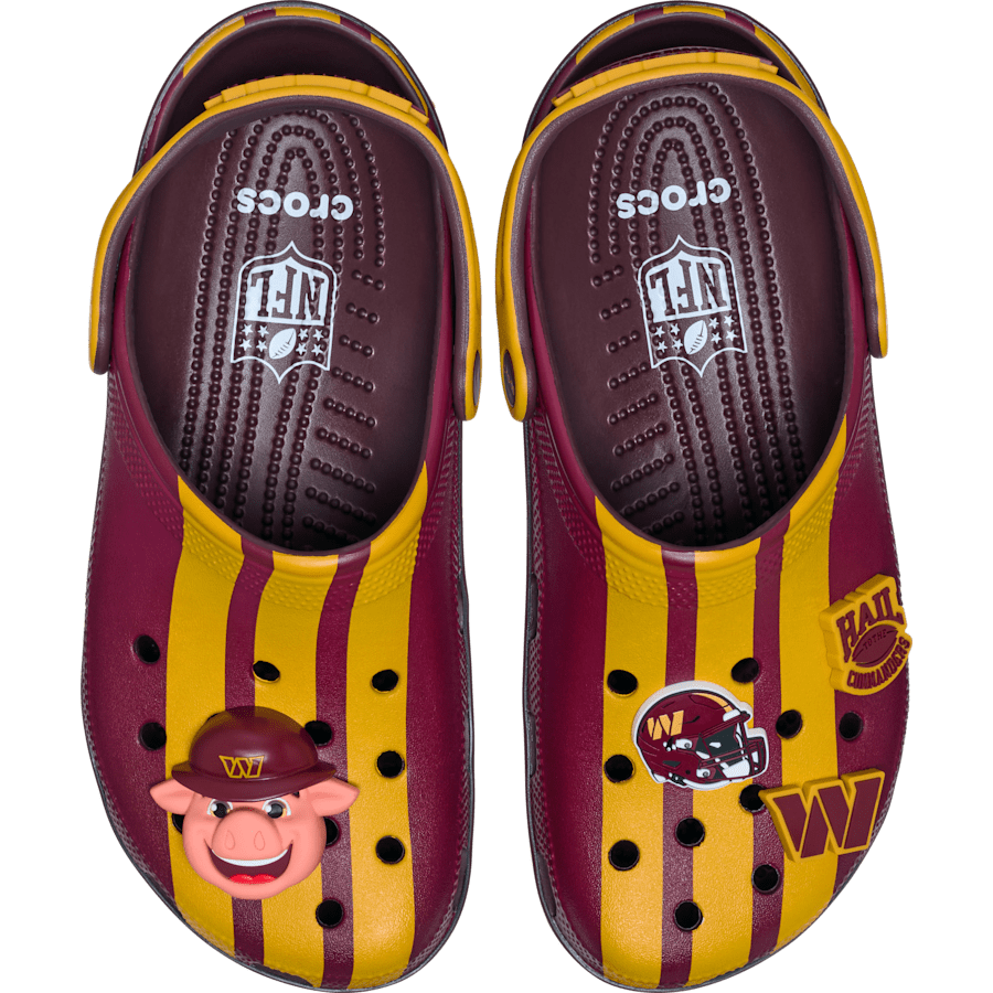 NFL Washington Commanders Classic Clog Women|Men Outlet