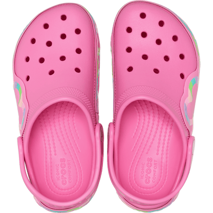 Kids' Classic Heart Lights Clog - Crocs
