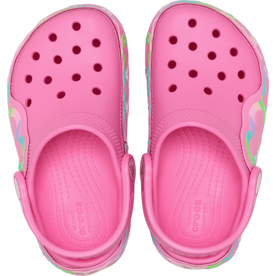 Toddler Classic Heart Lights Clog Kids Discount