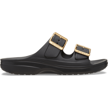 Women’s Metallic Buckle Saturday Sandal - Crocs