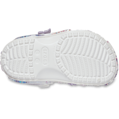 Toddler Classic Butterfly Sparkle Shaker Clog - Crocs