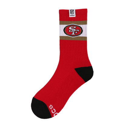 NFL San Francisco 49ers Crocs Socks - Crocs
