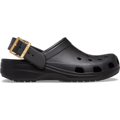 Classic Metallic Buckle Clog - Crocs