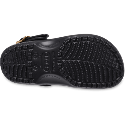 Classic Metallic Buckle Clog - Crocs