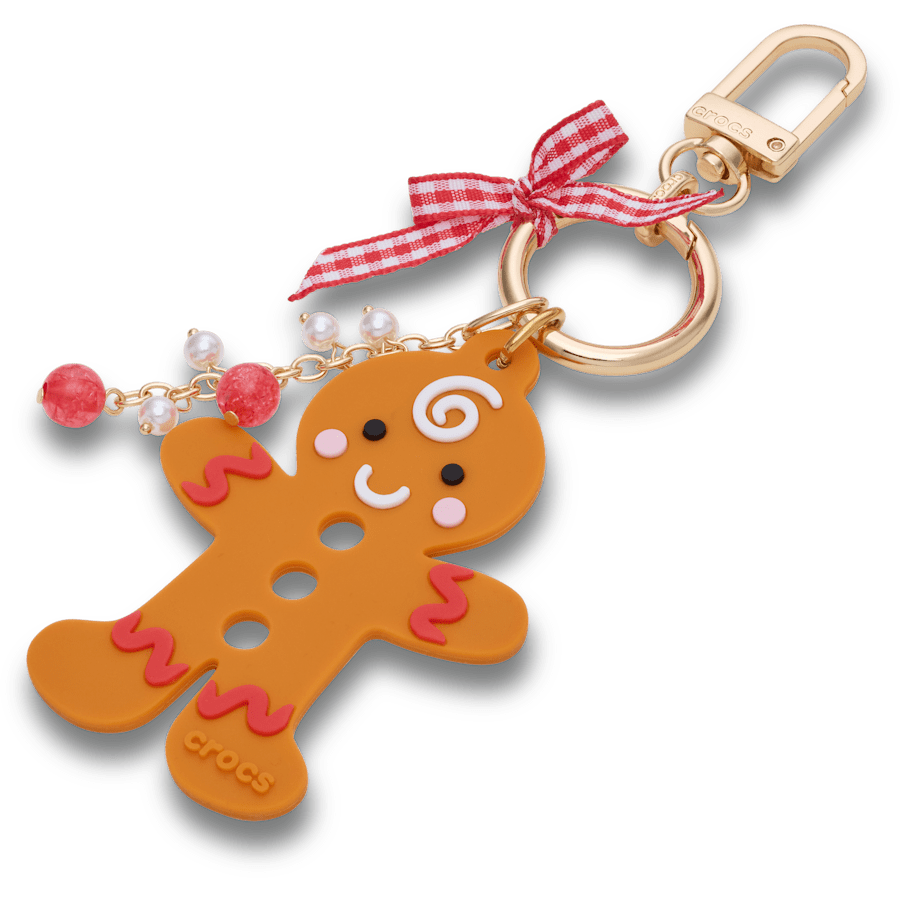 Gingerbread Man Bag Charm Women|Kids Outlet